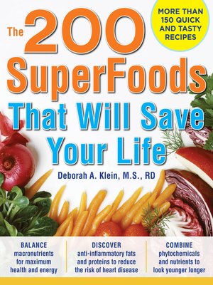 cover image of The 200 SuperFoods That Will Save Your Life